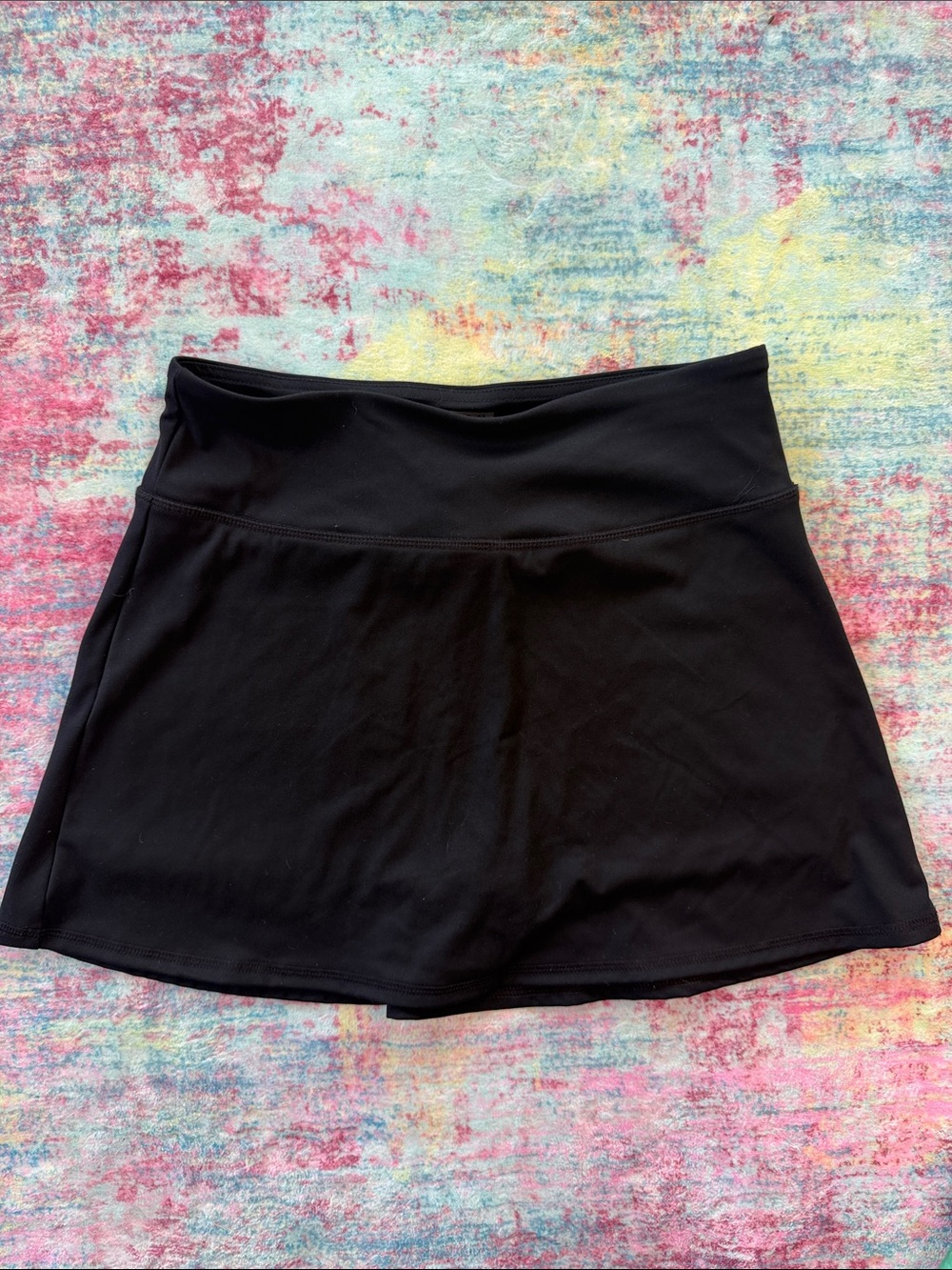 Forever 21 Black Athletic Skort with High Waist